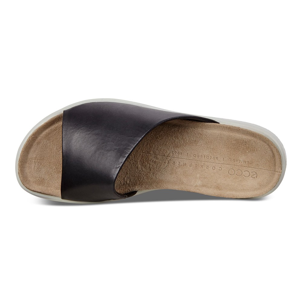 Sandalias Mujer - ECCO Corksphere Slip-On - Negros - OBM158640